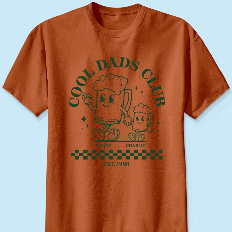 Cool Dads Club - Personalized Shirt - Funny Father's Day Shirt For Dad