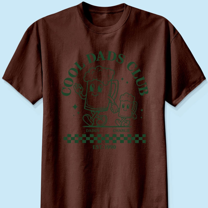 Cool Dads Club - Personalized Shirt - Funny Father's Day Shirt For Dad