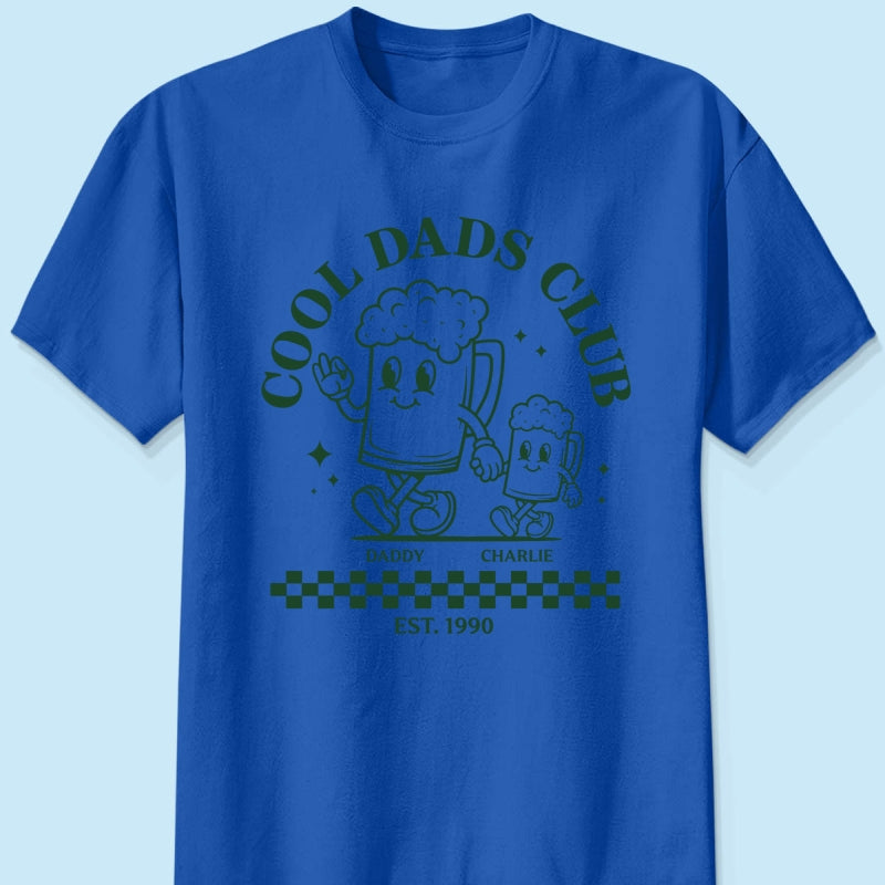 Cool Dads Club - Personalized Shirt - Funny Father's Day Shirt For Dad