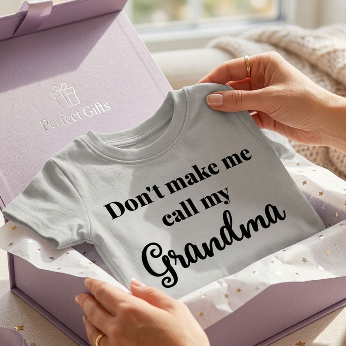 Don't Make Me Call My Grandma Shirt For Kid