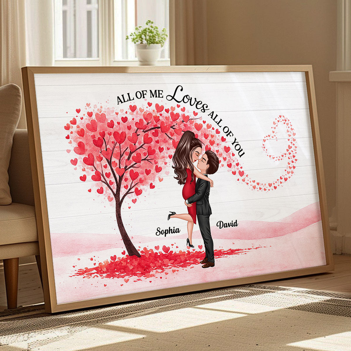 You Will Forever Be My Always - Personalized Poster - Gift for Couple