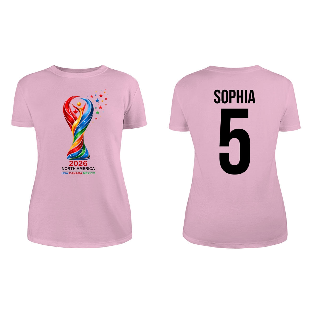 2026 USA Canada Mexico - Personalized Shirt - Gift For Soccer Fan