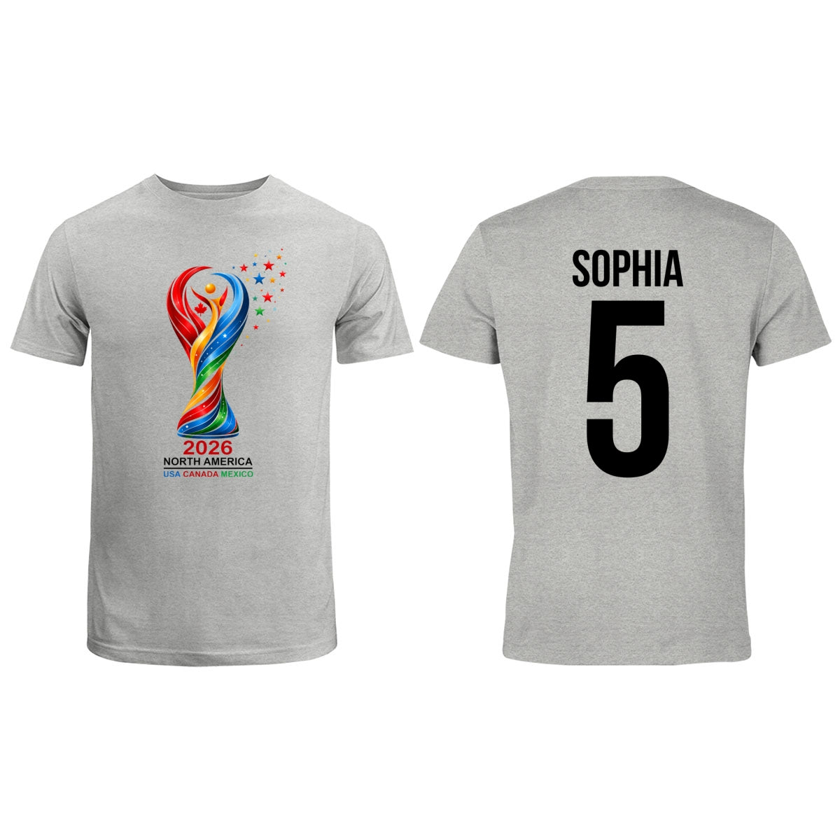 2026 USA Canada Mexico - Personalized Shirt - Gift For Soccer Fan