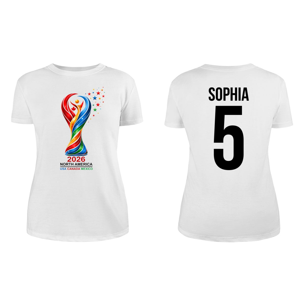 2026 USA Canada Mexico - Personalized Shirt - Gift For Soccer Fan