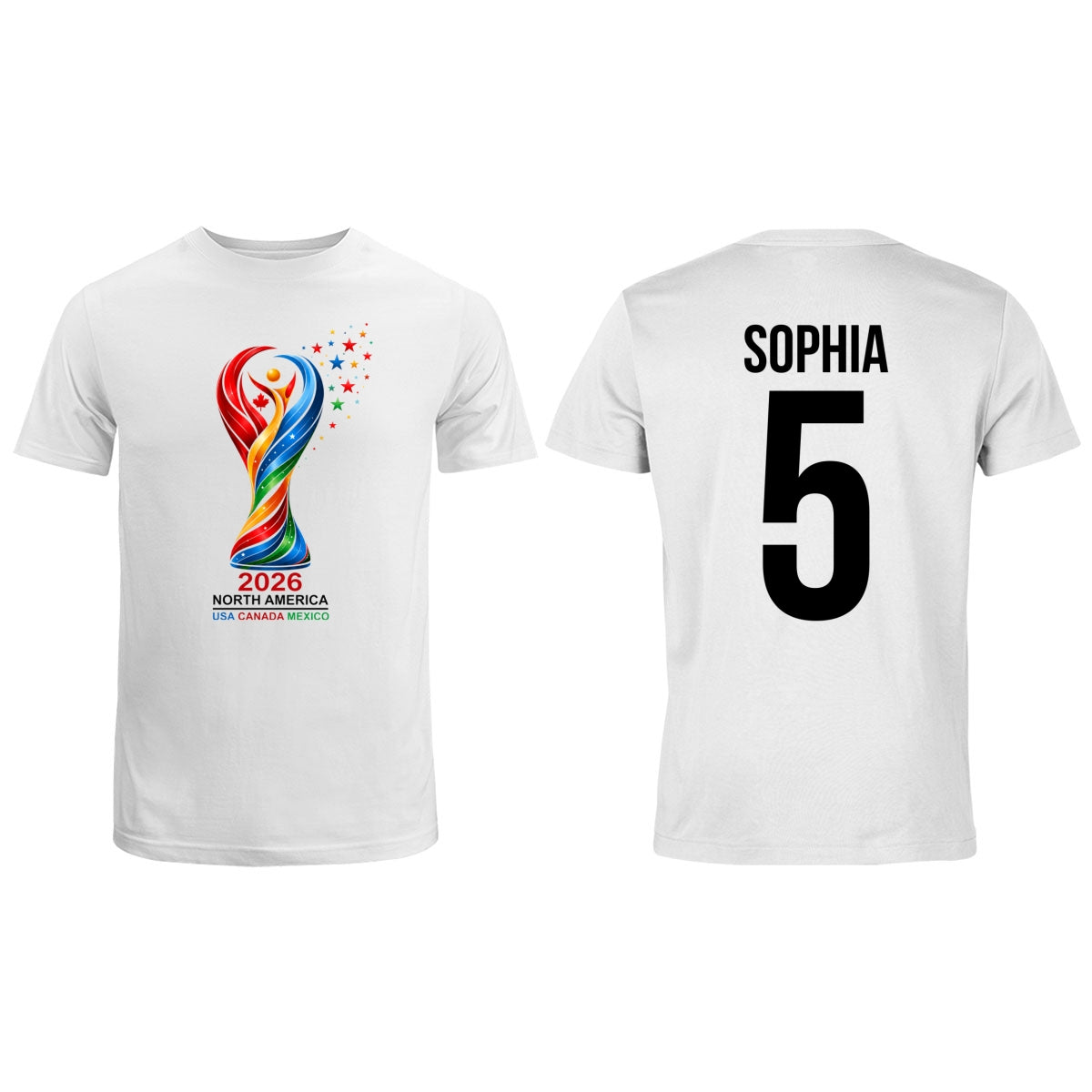 2026 USA Canada Mexico - Personalized Shirt - Gift For Soccer Fan