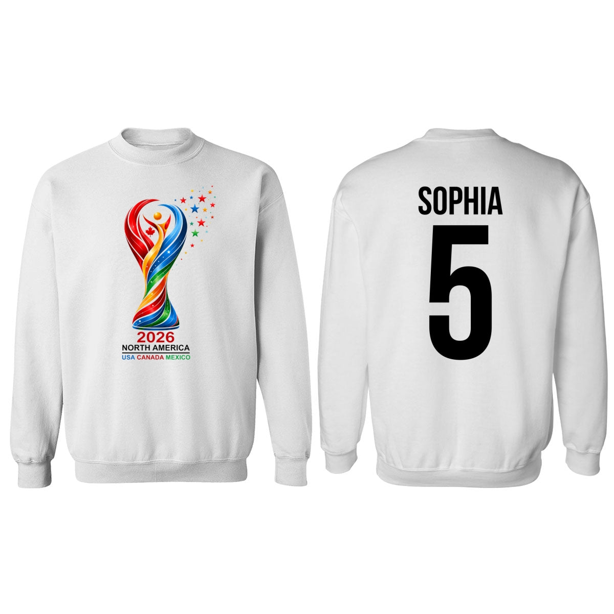 2026 USA Canada Mexico - Personalized Shirt - Gift For Soccer Fan