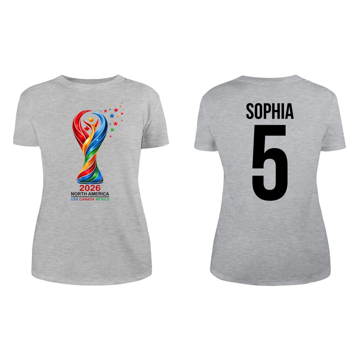 2026 USA Canada Mexico - Personalized Shirt - Gift For Soccer Fan