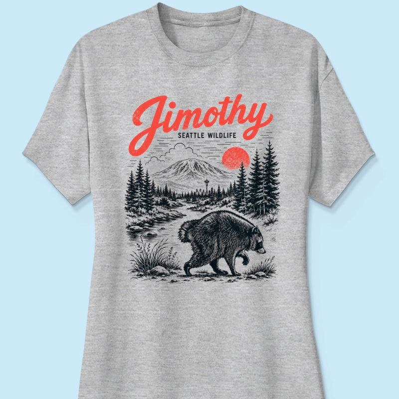 Lovable Viral Seattle Jimothy Raccoon Shirt - Trending 2026 Shirt