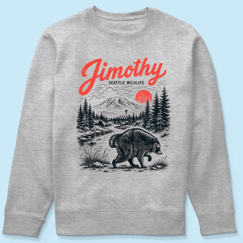 Lovable Viral Seattle Jimothy Raccoon Shirt - Trending 2026 Shirt