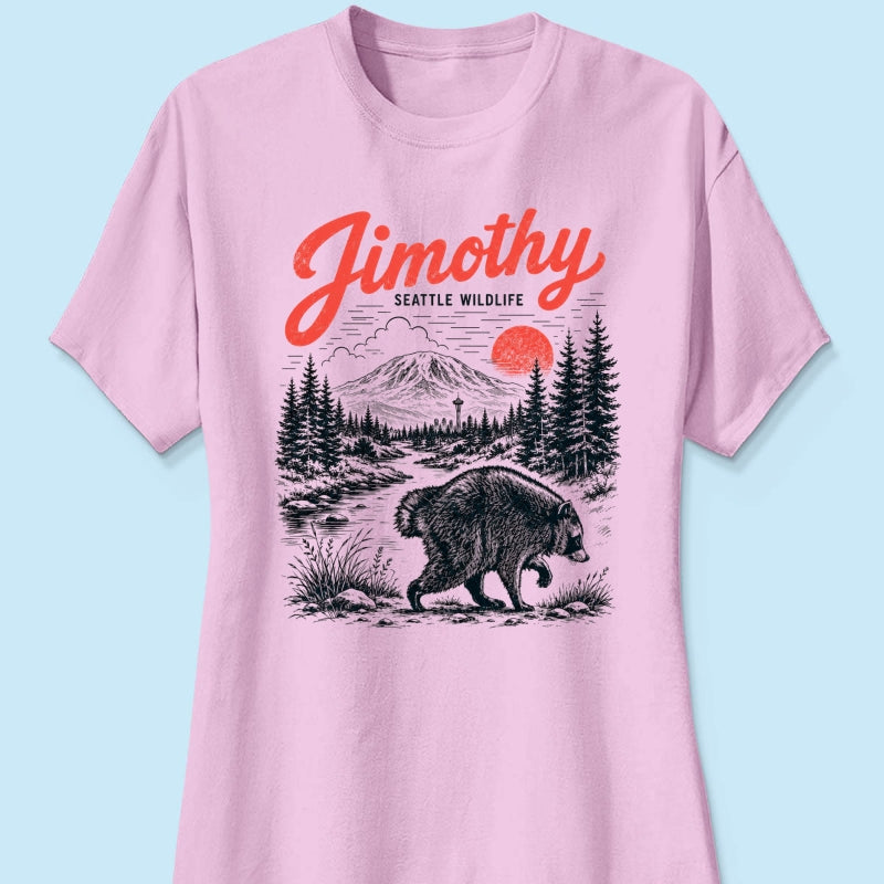 Lovable Viral Seattle Jimothy Raccoon Shirt - Trending 2026 Shirt