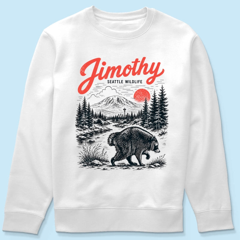 Lovable Viral Seattle Jimothy Raccoon Shirt - Trending 2026 Shirt