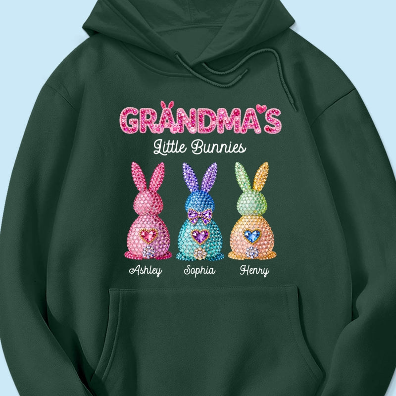 Grandma's Little Bunnies Easter - Personalized Shirt - Sentimental Gift for Grandma