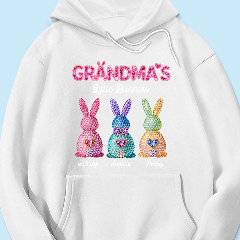 Grandma's Little Bunnies Easter - Personalized Shirt - Sentimental Gift for Grandma