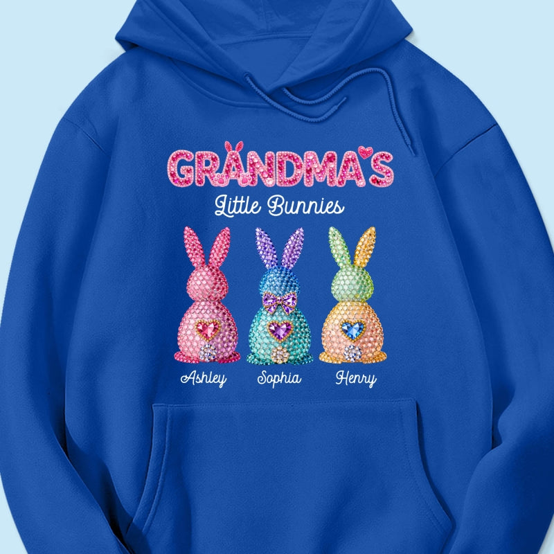 Grandma's Little Bunnies Easter - Personalized Shirt - Sentimental Gift for Grandma