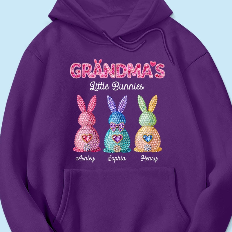 Grandma's Little Bunnies Easter - Personalized Shirt - Sentimental Gift for Grandma