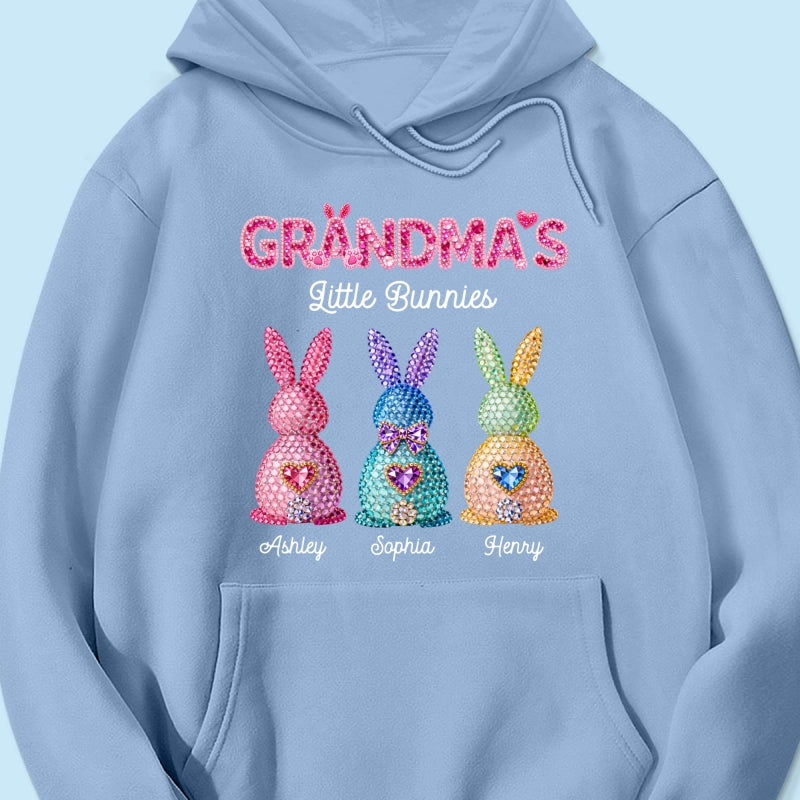 Grandma's Little Bunnies Easter - Personalized Shirt - Sentimental Gift for Grandma