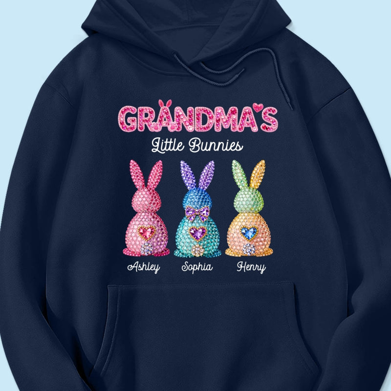 Grandma's Little Bunnies Easter - Personalized Shirt - Sentimental Gift for Grandma
