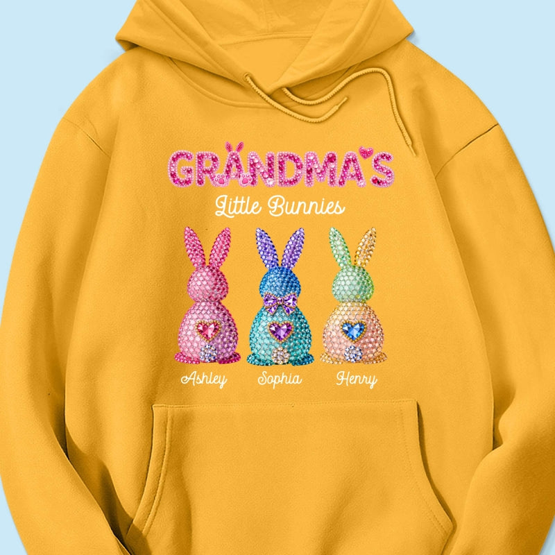 Grandma's Little Bunnies Easter - Personalized Shirt - Sentimental Gift for Grandma