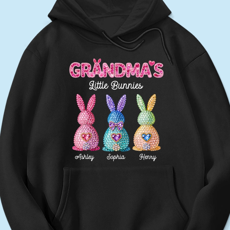 Grandma's Little Bunnies Easter - Personalized Shirt - Sentimental Gift for Grandma