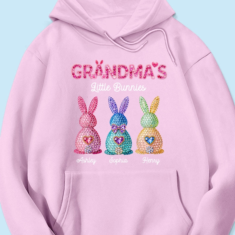 Grandma's Little Bunnies Easter - Personalized Shirt - Sentimental Gift for Grandma