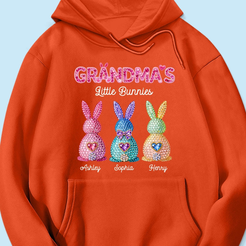 Grandma's Little Bunnies Easter - Personalized Shirt - Sentimental Gift for Grandma