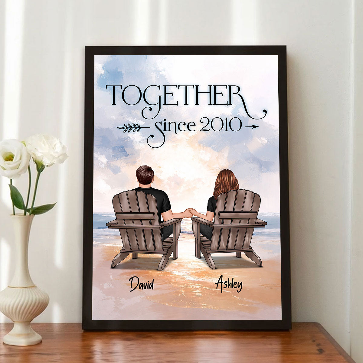 You & Me Forever - Personalized Poster - Gift for Couple, for Him, for Her