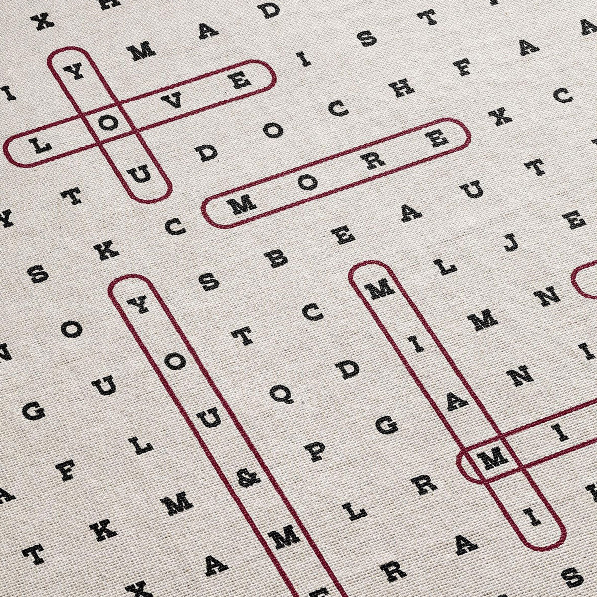 Family Name Word Search - Personalized Woven Blanket - Mother's Day Gift For Grandma, Family Gift