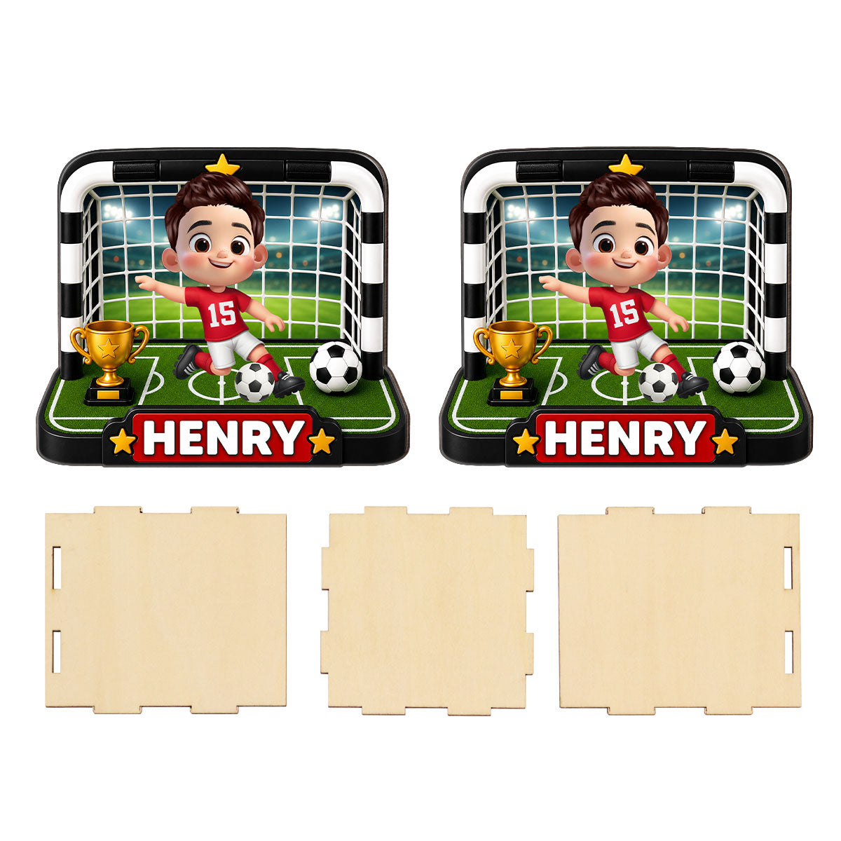 Trending Soccer Kids - Personalized Pencil Holder - Back To School Gift For Kid, Girl, Boy