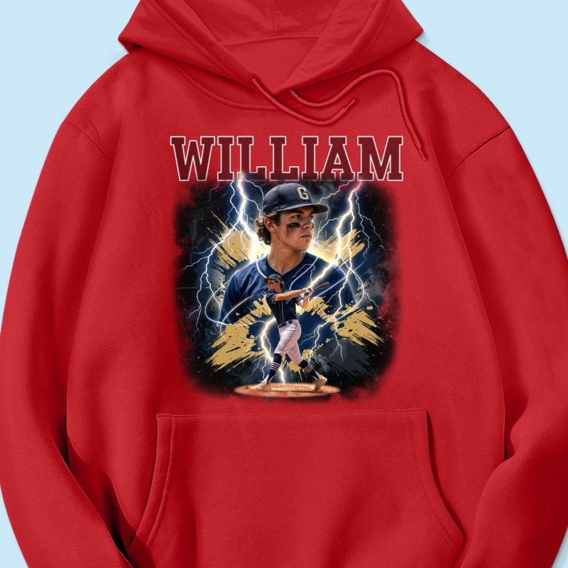 Trending Bootleg Sport Photos Insert With Name - Personalized Shirt - Gift For Boy, Girl