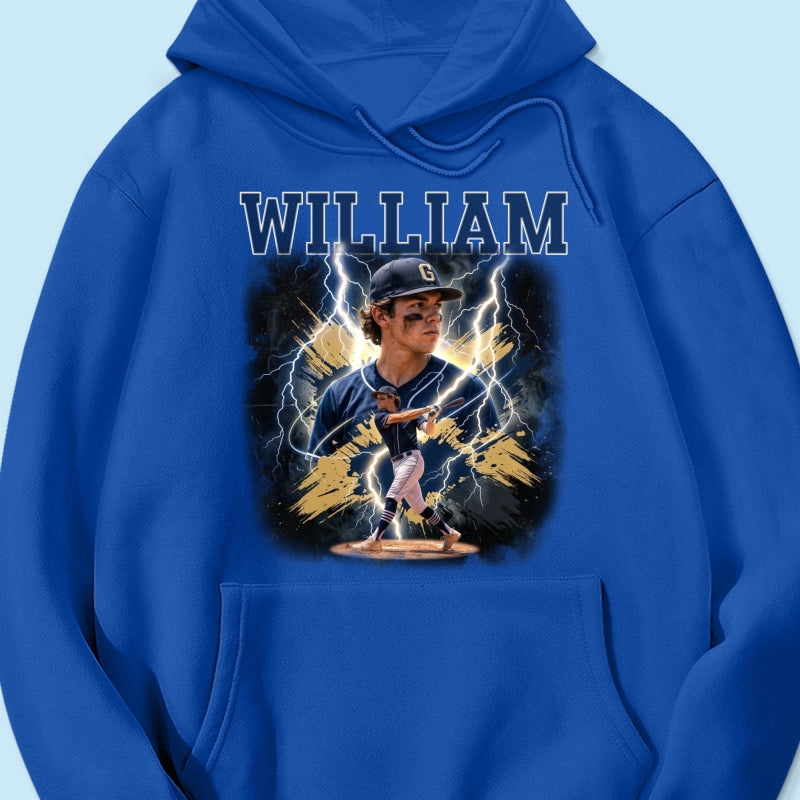 Trending Bootleg Sport Photos Insert With Name - Personalized Shirt - Gift For Boy, Girl