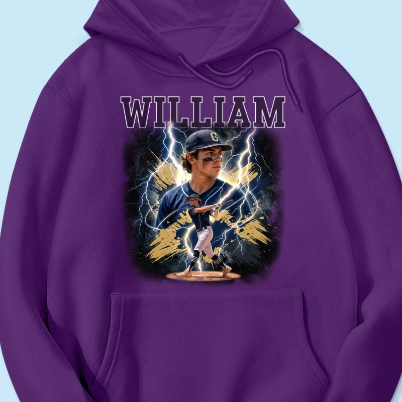 Trending Bootleg Sport Photos Insert With Name - Personalized Shirt - Gift For Boy, Girl