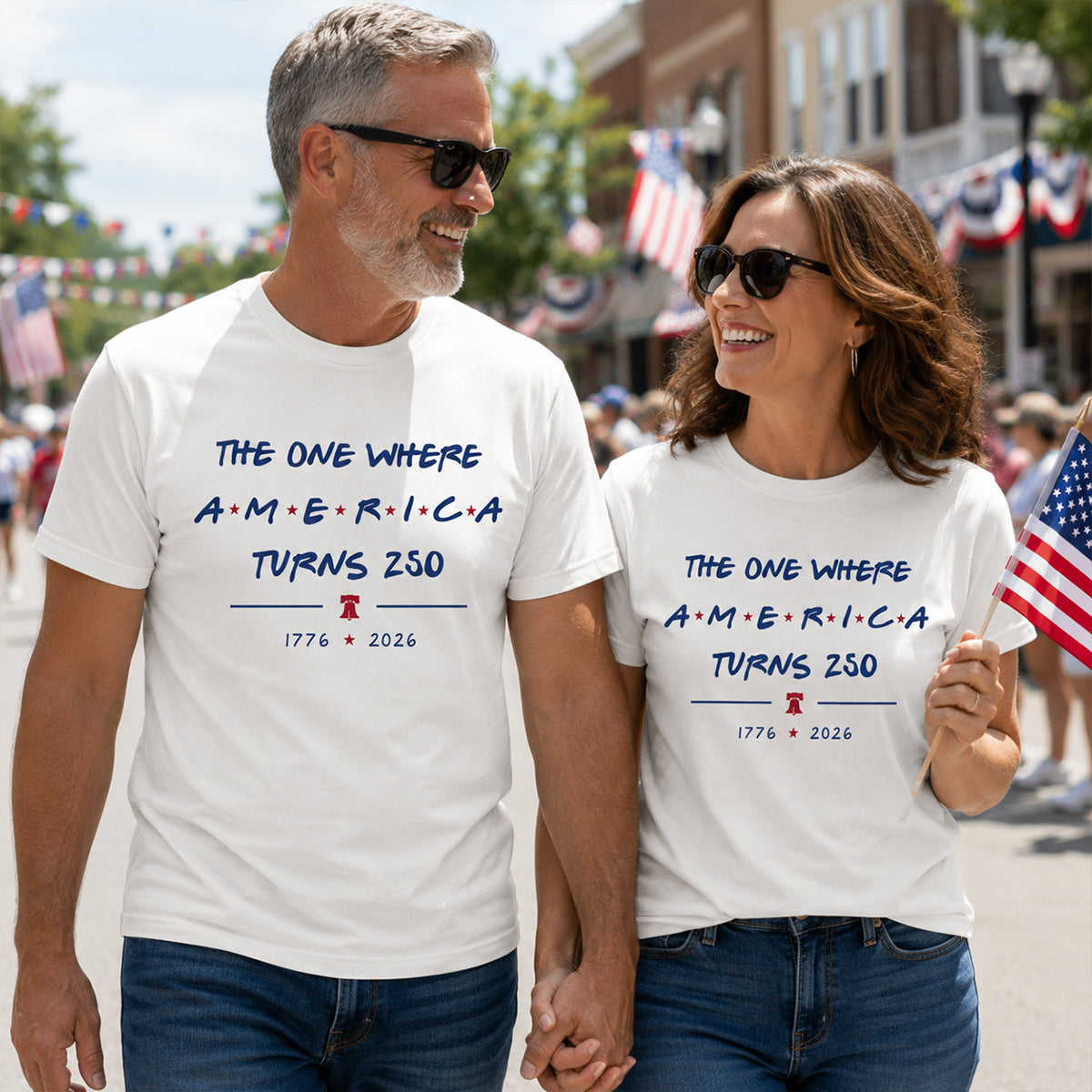 The One Where America Turns 250 - 4th Of July Shirt - American 250th Anniversary, Cool Gift for Her, for Him
