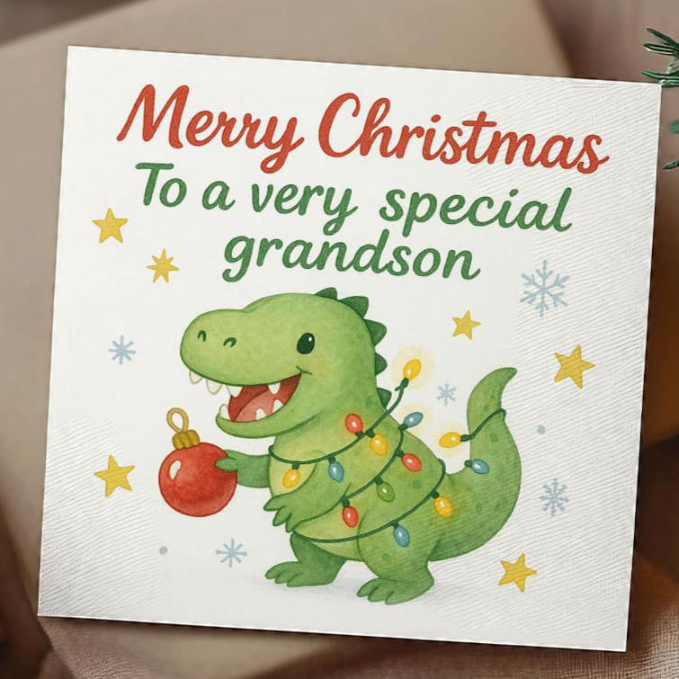 Christmas Cute Greeting Cards For Kid - PW