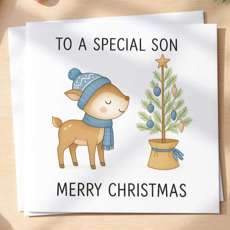 Christmas Cute Greeting Cards For Kid - PW
