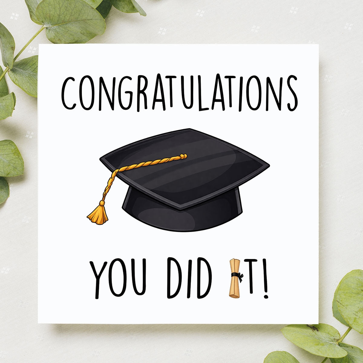 Congrats Graduation Card Upsell