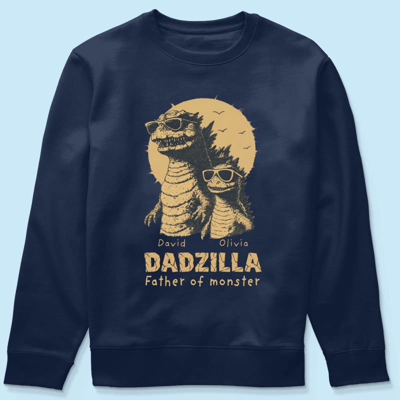 Father of Monsters - Personalized Shirt - Funny Father's Day Gift for Dad, Papa, Husband
