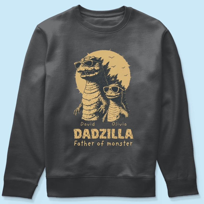 Father of Monsters - Personalized Shirt - Funny Father's Day Gift for Dad, Papa, Husband