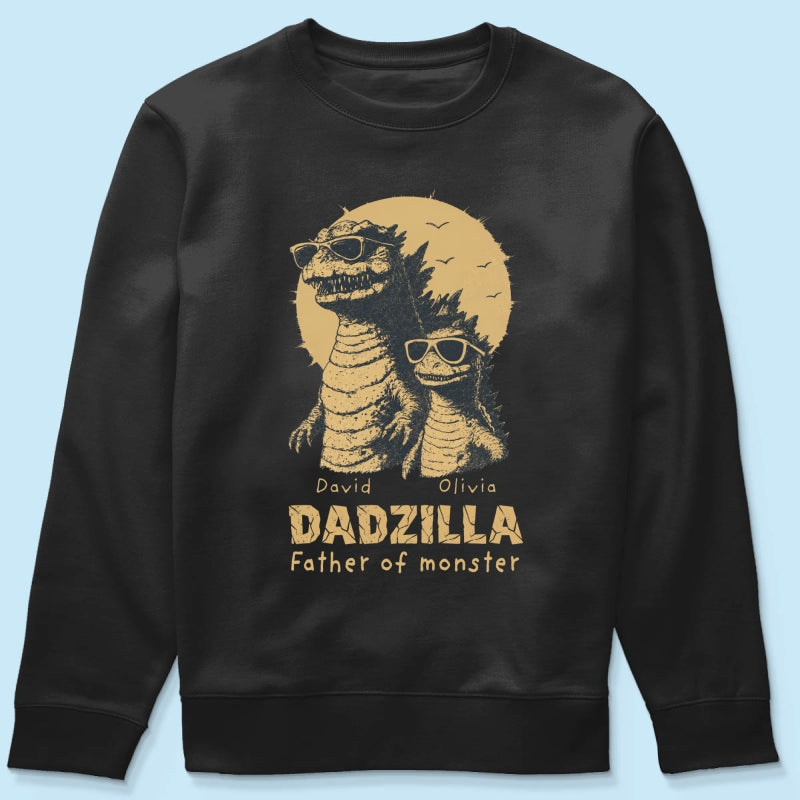 Father of Monsters - Personalized Shirt - Funny Father's Day Gift for Dad, Papa, Husband