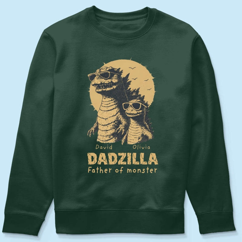 Father of Monsters - Personalized Shirt - Funny Father's Day Gift for Dad, Papa, Husband