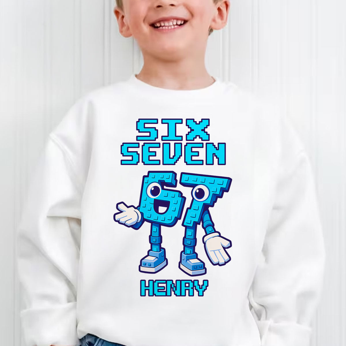 Viral Six Seven 67 Gen Z Funny Teen Slang - Personalized Shirt - Christmas Gift for Daughter, Son, Grandkids