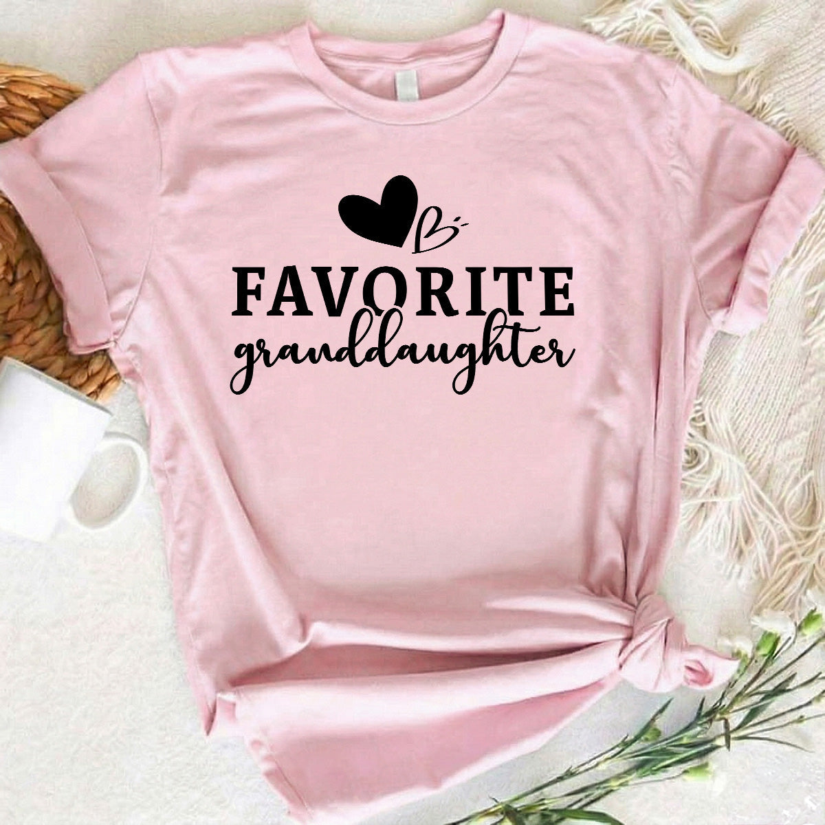 Favorite Granddaughter Shirt For Grandkid