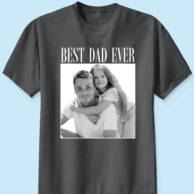 Custom Photo Dad Personalized Shirt - Father's Day Gift for Dad, Husband