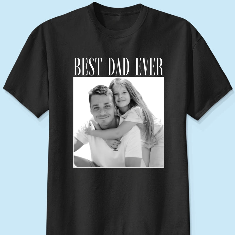 Custom Photo Dad Personalized Shirt - Father's Day Gift for Dad, Husband