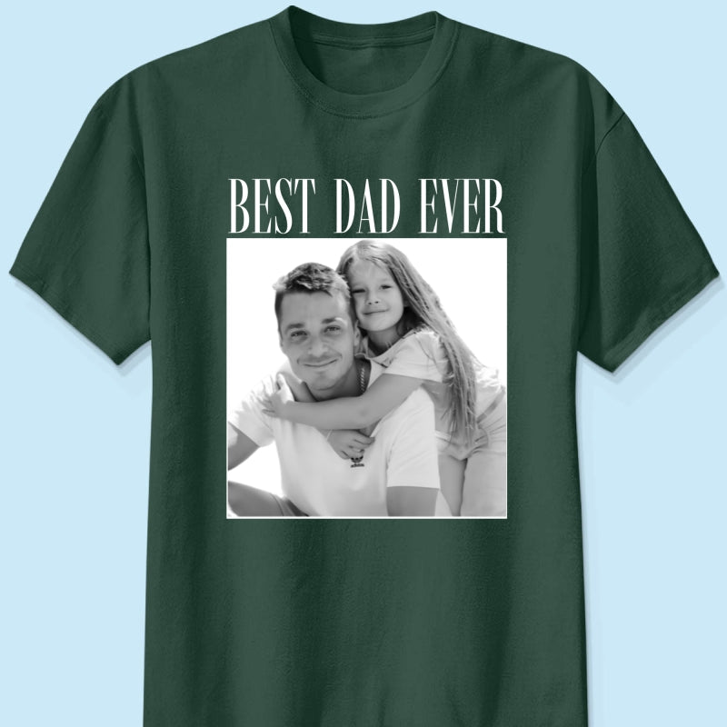 Custom Photo Dad Personalized Shirt - Father's Day Gift for Dad, Husband