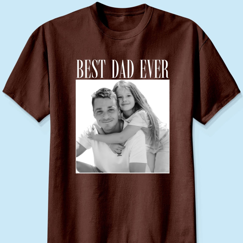 Custom Photo Dad Personalized Shirt - Father's Day Gift for Dad, Husband