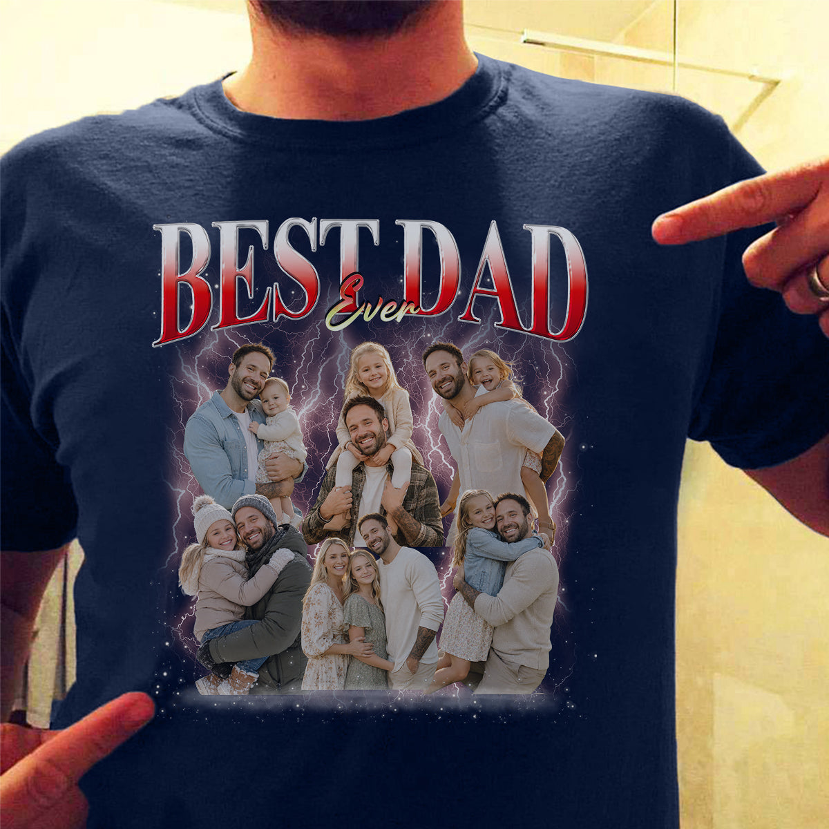 Custom Dad Photo 2026 Father's Day - Personalized Shirt - Gift for Dad, Husband