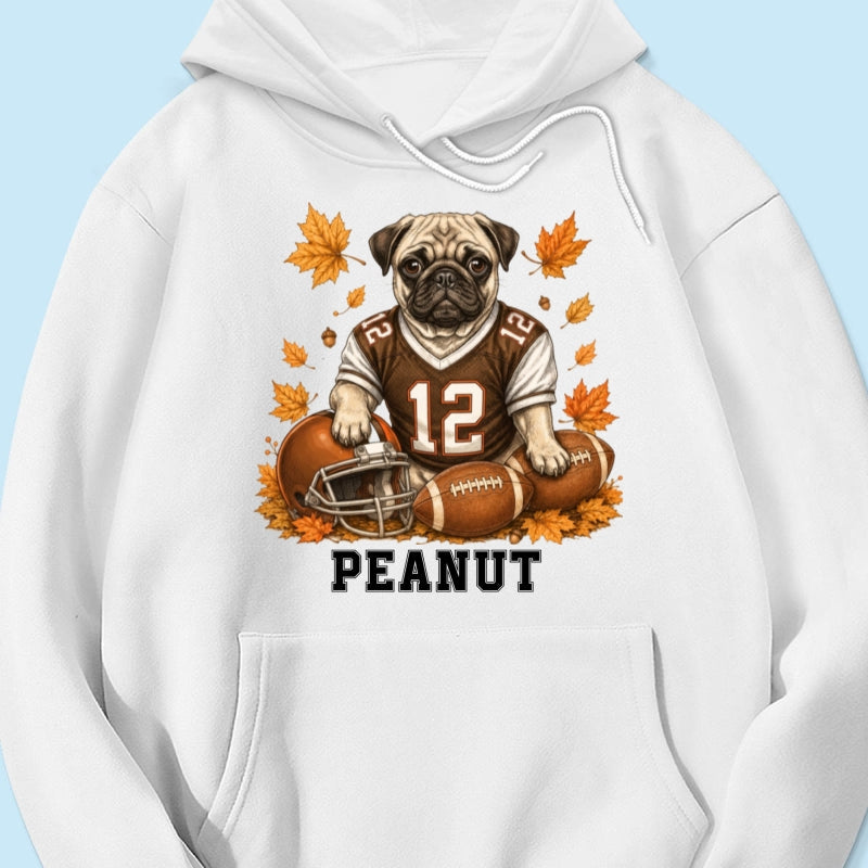 Trending Football Dog Cat Upload Photo - Personalized Shirt - Fall Season Gift For Man, Woman