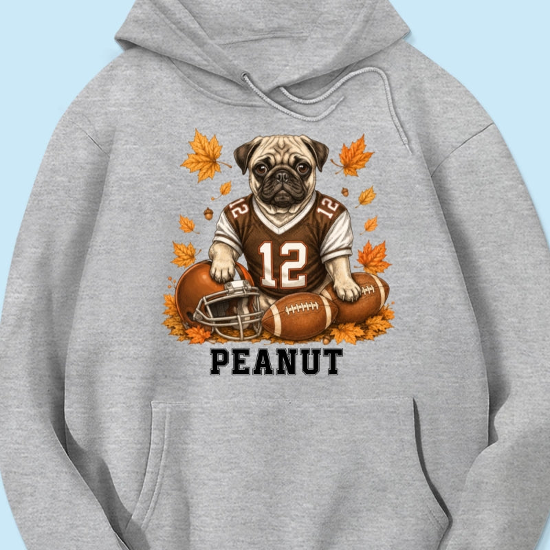 Trending Football Dog Cat Upload Photo - Personalized Shirt - Fall Season Gift For Man, Woman