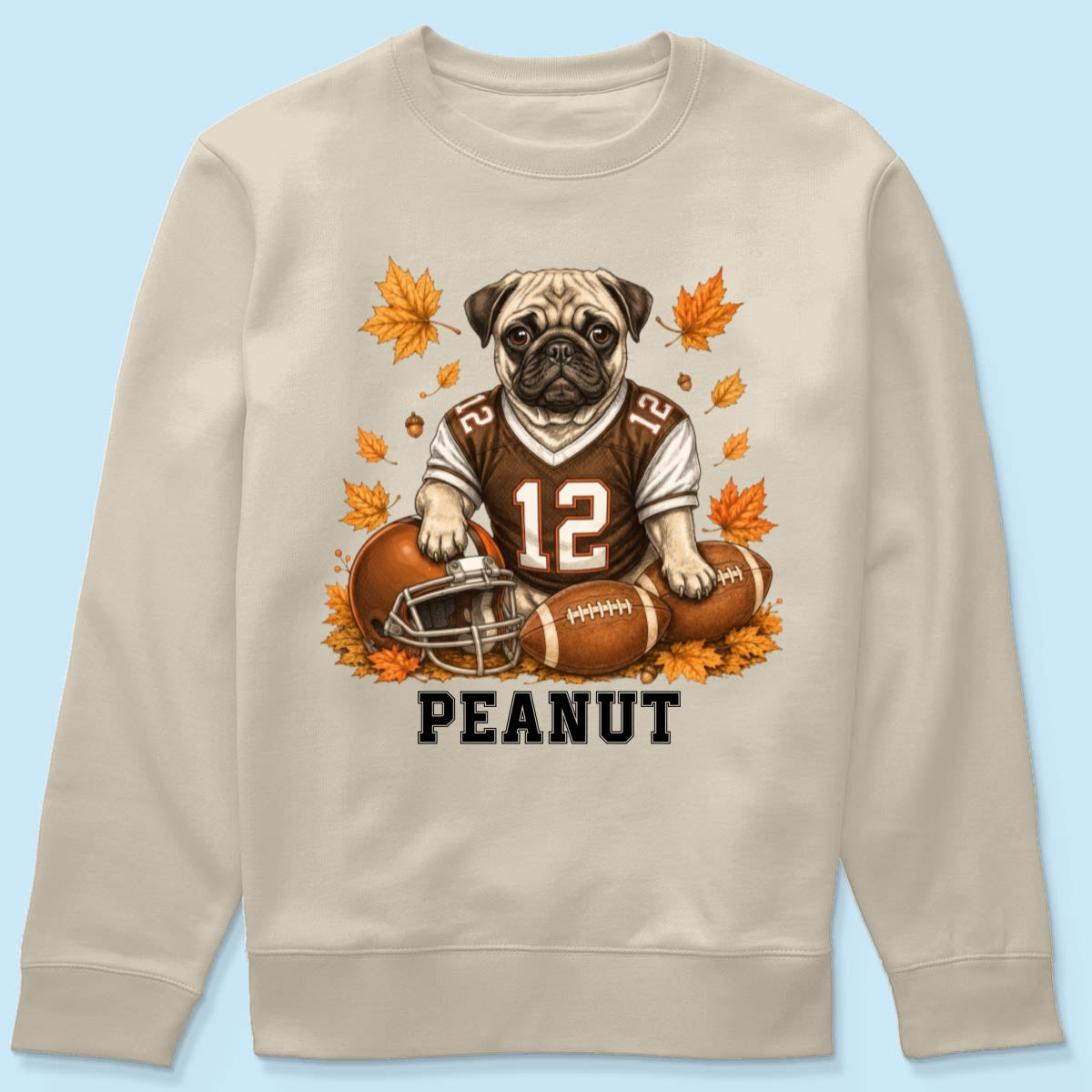 Trending Football Dog Cat Upload Photo - Personalized Shirt - Fall Season Gift For Man, Woman