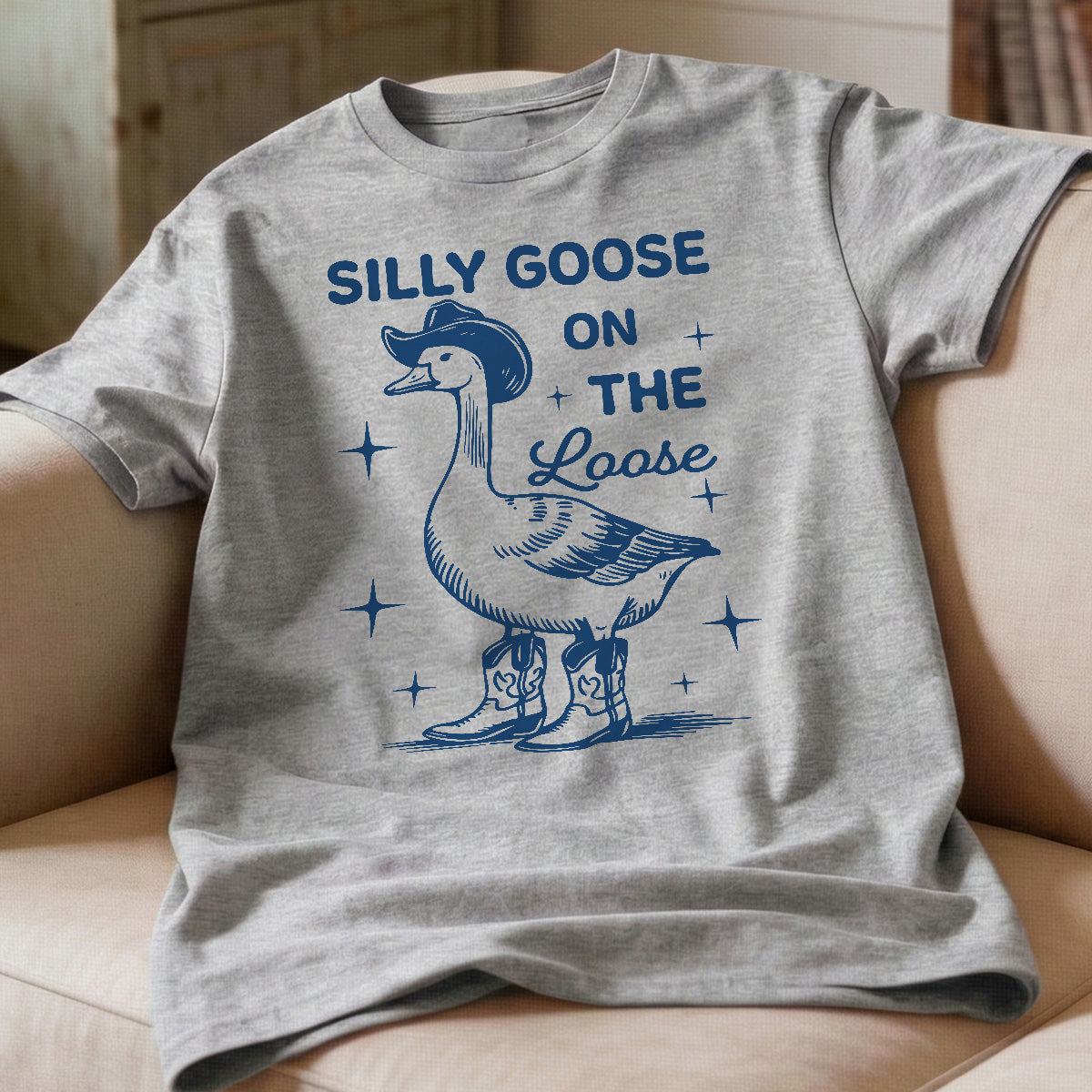 Silly Goose On The Loose Funny Shirt For Kid
